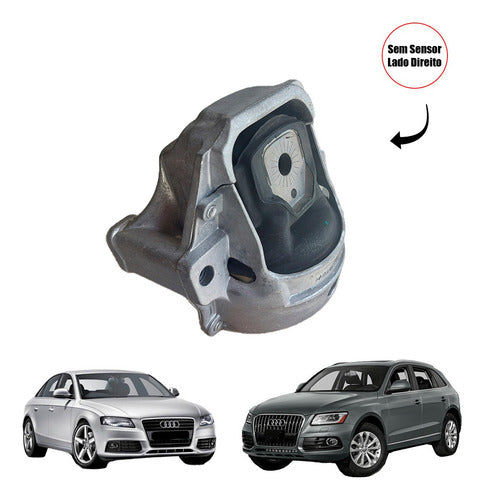 Coxim Calço Motor Hidráulico Direito S/ Sensor Audi A4 A5 Q5