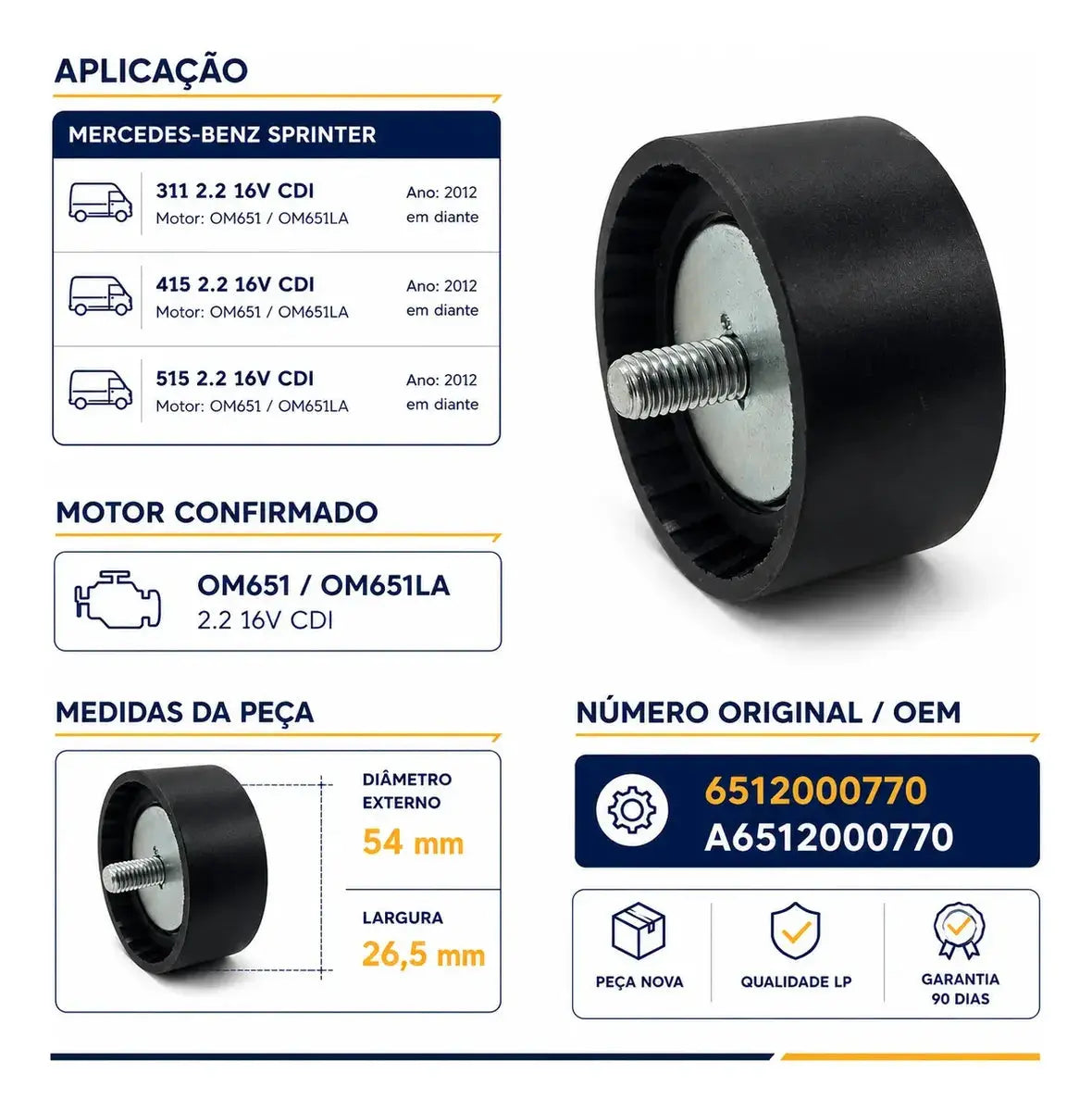 Tensor Correia Poly-v Alternador Audi A1 A3 Q3 1.4 Tfsi - foto 3