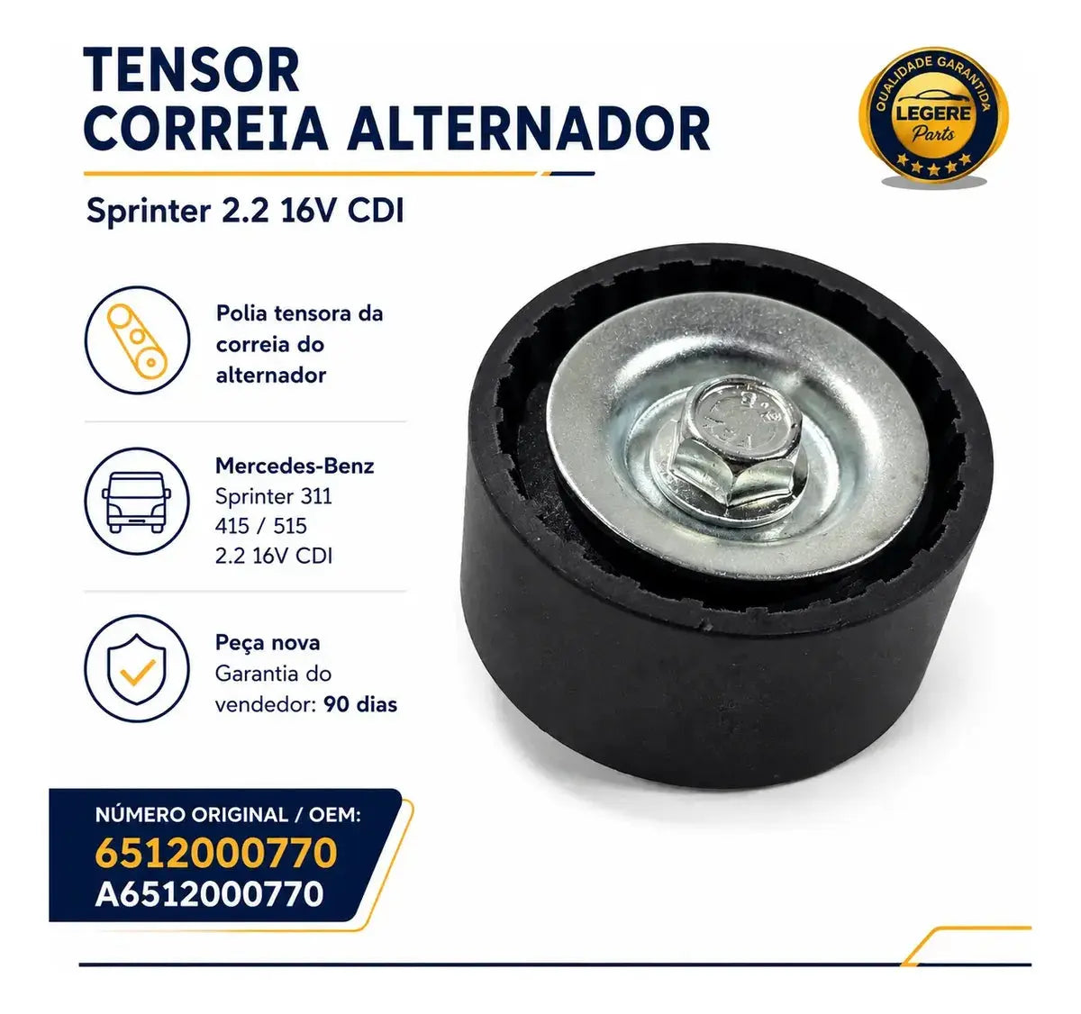 Tensor Correia Poly-v Alternador Audi A1 A3 Q3 1.4 Tfsi - foto 2