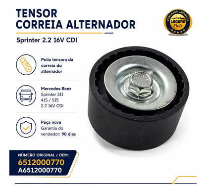Tensor Correia Poly-v Alternador Audi A1 A3 Q3 1.4 Tfsi - foto 2