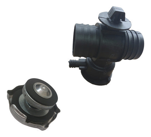 Tampa Tubo Flange Conexão Radiador Fiat Freemont 2.4 16v 18l