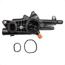 Carcaça Válvula Termostática Ix35 Sonata Santa Fé 2.0 2.4