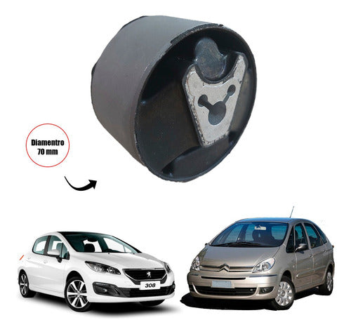 Coxim Calço Inferior Central 308 408 3008 C4 Lounge Ds4 Ds5