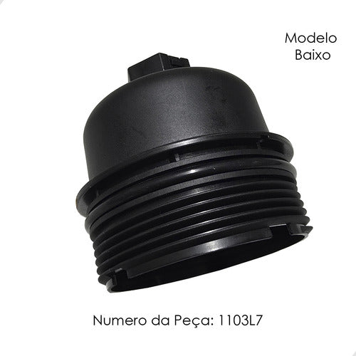 Copo Tampa Filtro Oleo Peugeot Citroen 206 207 208 308 C3 C4