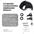 Kit Reparo Pedal Catraca Embreagem Clio Megane Scenic Kangoo