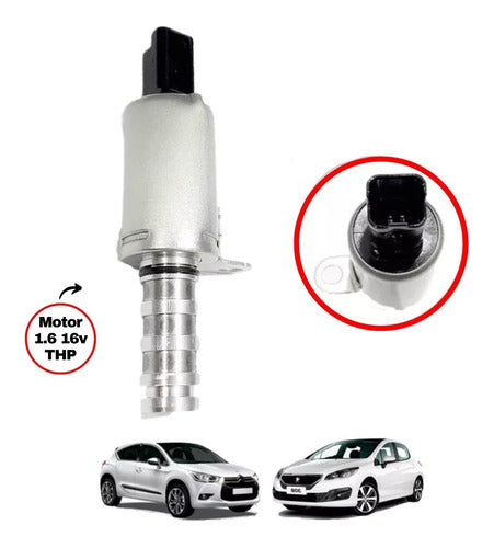 Solenoide Comando Variável Ds3 308 2008 3008 408 Bmw 1.6 Thp