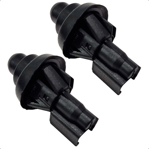 Par Interruptor Botão Luz Porta Renault Clio Logan Sandero