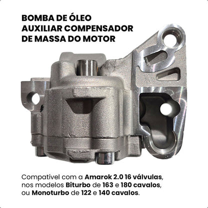 Bomba Óleo Auxiliar Amarok Turbo Biturbo 2.0 16v 03l115105d - foto 2