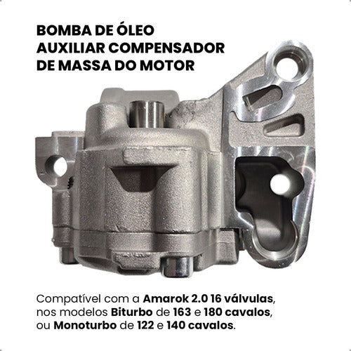 Bomba Óleo Auxiliar Amarok Turbo Biturbo 2.0 16v 03l115105d