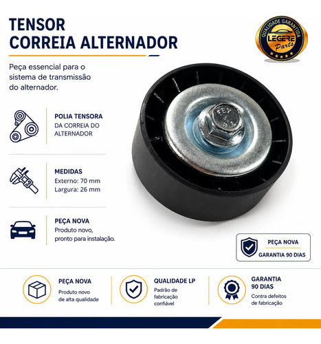Tensor Correia Alternador Bmw N46 118 120 320 X1 X3 Z4 2.0