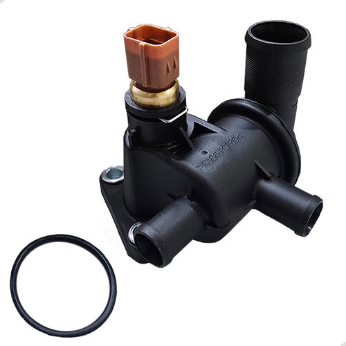Carcaça Válvula Termostática Atos Picanto 1.0 1.1 12v Sensor