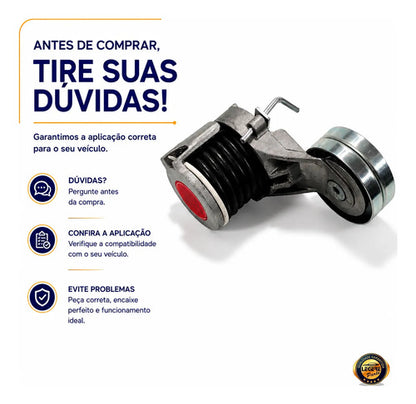 Tensor Correia Alternador Audi A3 Volkwagen Golf 1.6 8v - foto 6