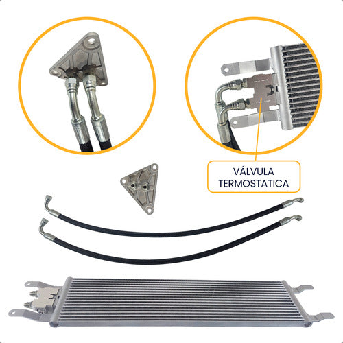 Kit Trocador Calor Óleo Completo Jeep Compass Renegade 2.0