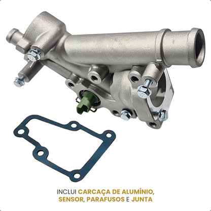 Carcaça Válvula Termostática 307 308 408 C4 C5 2,0 16v Alumi - foto 3