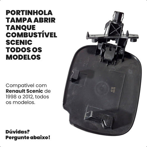 Portinhola Tampa Abrir Tanque Combustível Renault Scenic