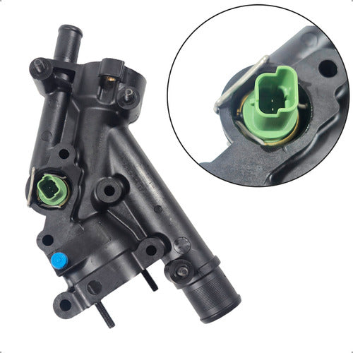 Kit Carcaça Válvula Termos Sensor 307 308 408 C4 C5 2,0 16v
