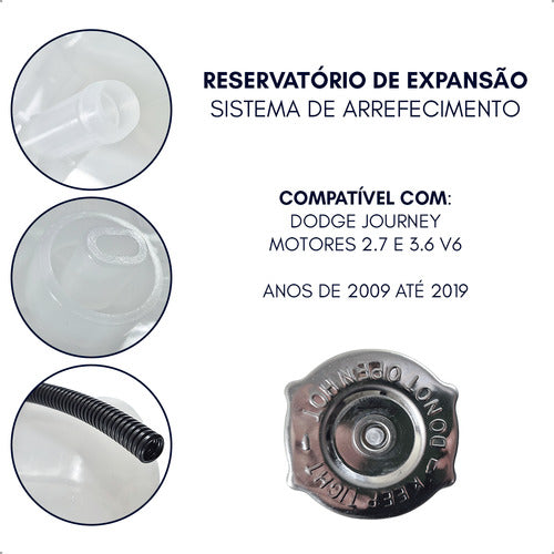 Reservatório Água Radiador Dodge Journey 2.7 3.6 2009 A 2019