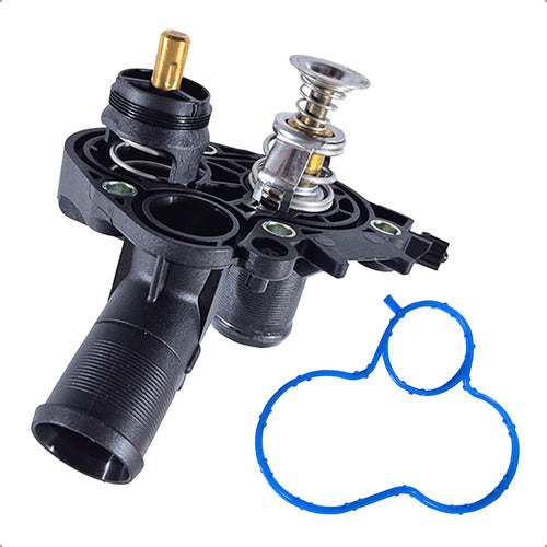 Carcaça Válvula Termostática Peugeot Citroen C3 208 1.2 12v