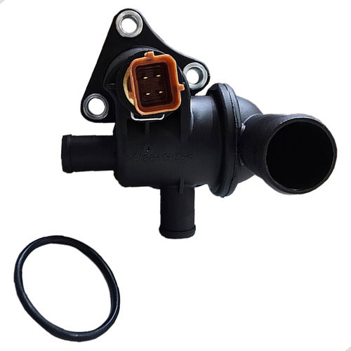 Carcaça Válvula Termostática Atos Picanto 1.0 1.1 12v Sensor