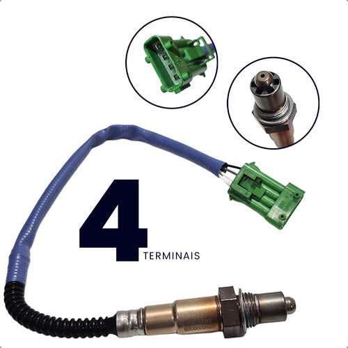 Sonda Lambda Peugeot 206 306 307 407 C3 C4 Flex