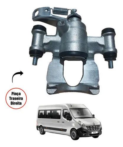 Pinça Freio Traseira Direita Renault Master 2.3 16v M9t - foto 3