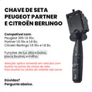 Chave Seta Peugeot 306 1,8 96--2001 Luz Buzina Pisca Milha