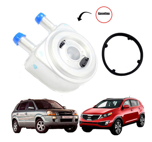 Resfriador Trocador Calor Óleo Santa Fe Tucson Sorento Sonat