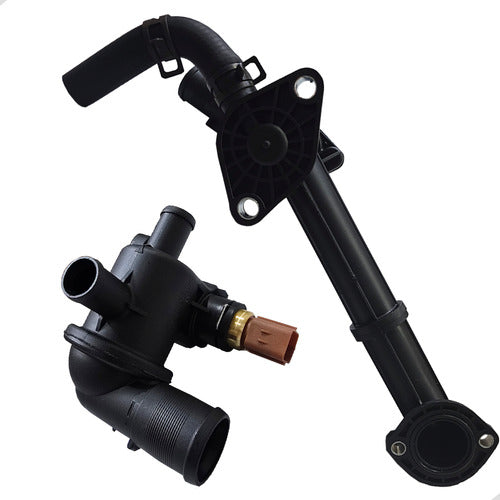 Cano Tubo Flauta Agua Valvula Carcaça Atos Picanto 1.0 1.1