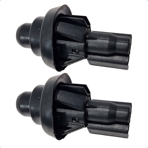 Par Interruptor Botão Luz Porta Renault Clio Logan Sandero