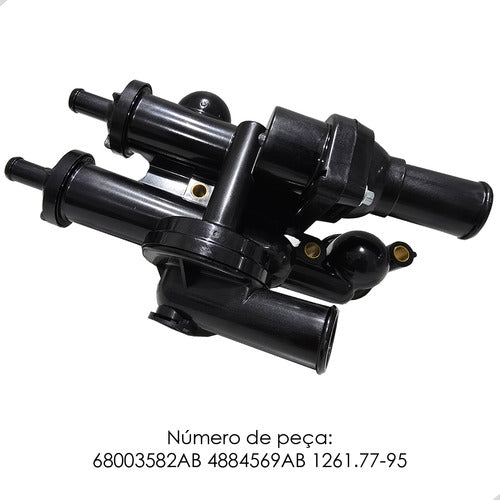 Carcaça Válvula Termostática Fiat Freemont 2.4 Jeep Compass