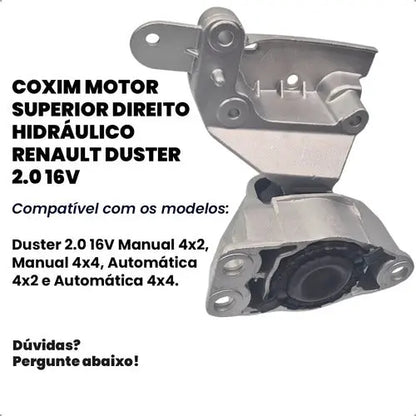 Calço Coxim Motor Hidraulico Direito Renault Duster 2.0 16v - foto 2