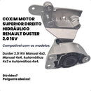 Calço Coxim Motor Hidraulico Direito Renault Duster 2.0 16v