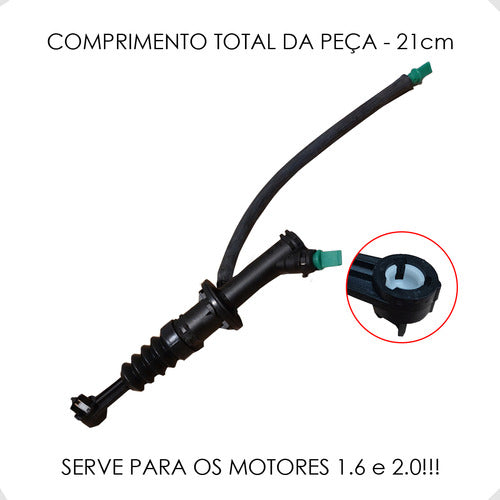 Atuador Pedal Embreagem Megane Fluence 1.6 2.0 16v