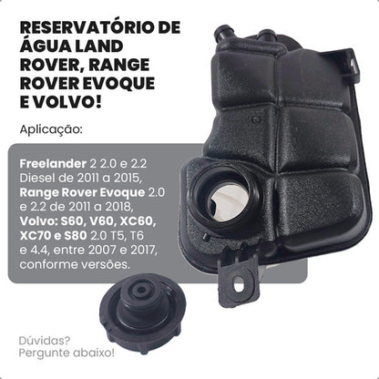 Reservatório Água Evoque Freelander Volvo S60 Xc60 V60 S80 - foto 2
